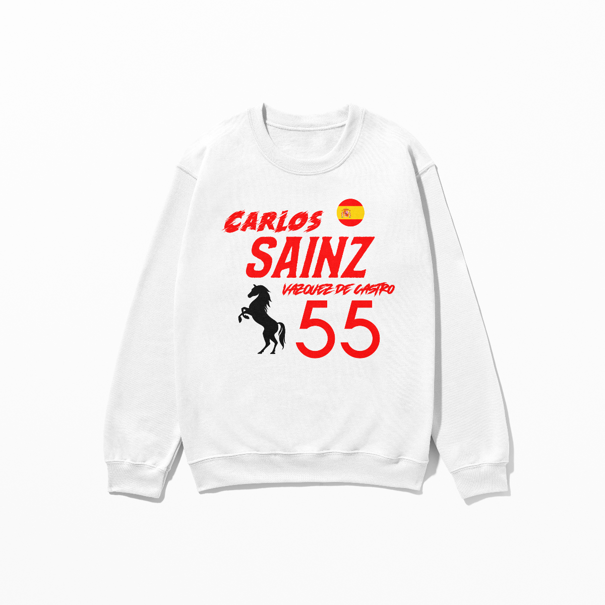 Sainz Sweatshirt Formula Race Sweatshirt Formula Racing Lover F1 Gift for Men Women Unisex Heavy Blend Crewneck Sweatshirt