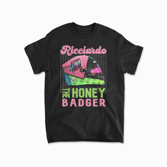 Ricciardo Tshirt Formula Racing Shirt Honey Badger Shirt Ricciardo F1 Gift Racing RIC3 Inspired Clothing Aesthetic Racing Cotton Tee