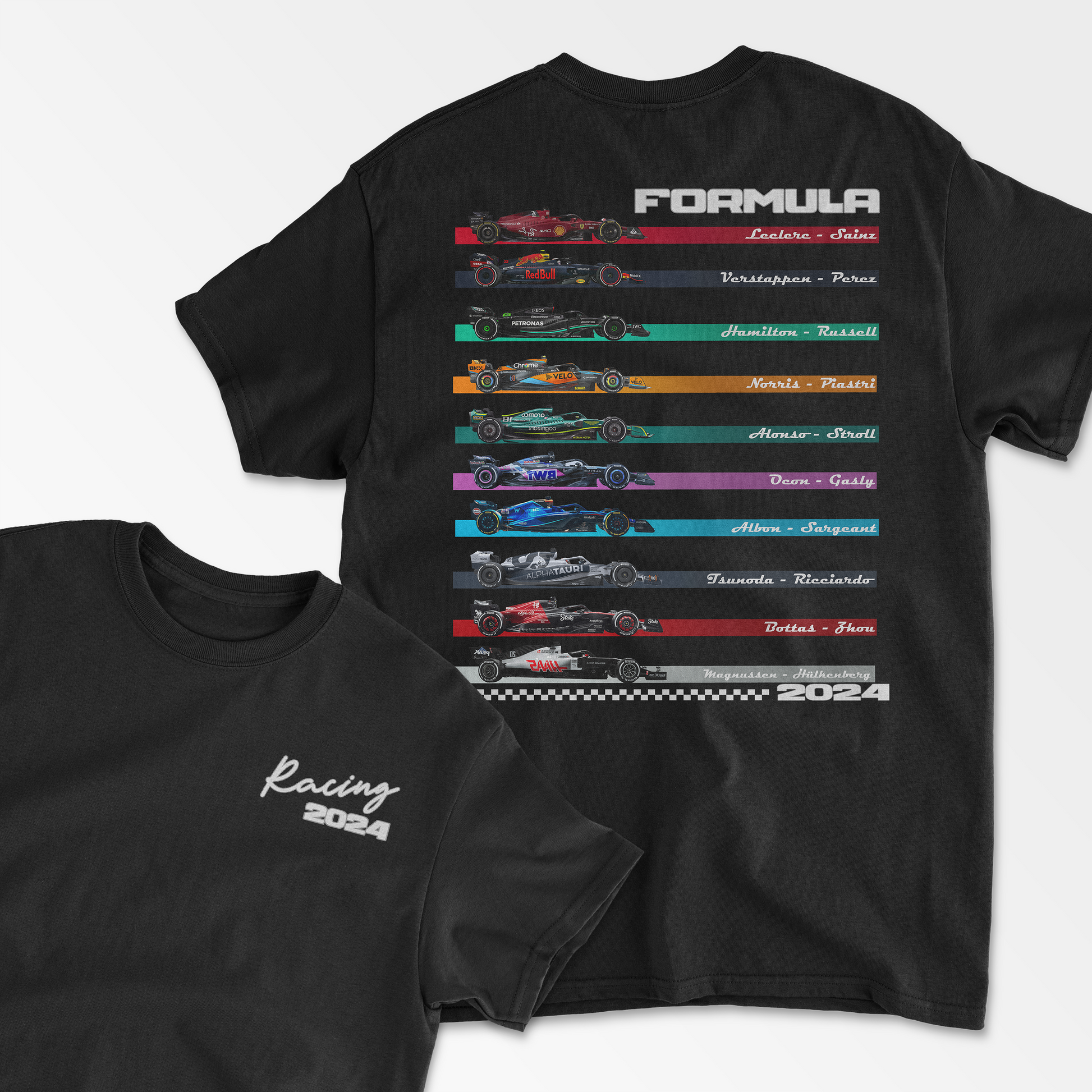 Formula 1 2024 T-Shirt | Formula 1 Fan Shirt | F1 Racing Gift