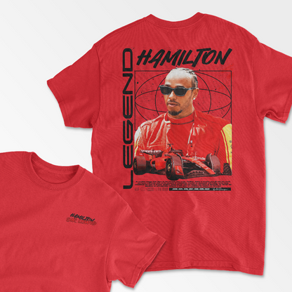 Hamilton T-Shirt F1 Shirt Racing Inspired F1 Gift British Concept Shirt Aesthetic Hamilton 44 Racing Clothing Unisex Crewneck Tee