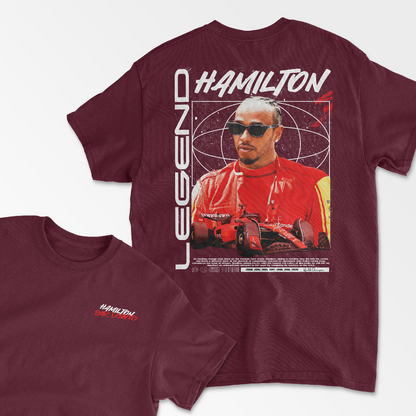 Hamilton T-Shirt F1 Shirt Racing Inspired F1 Gift British Concept Shirt Aesthetic Hamilton 44 Racing Clothing Unisex Crewneck Tee