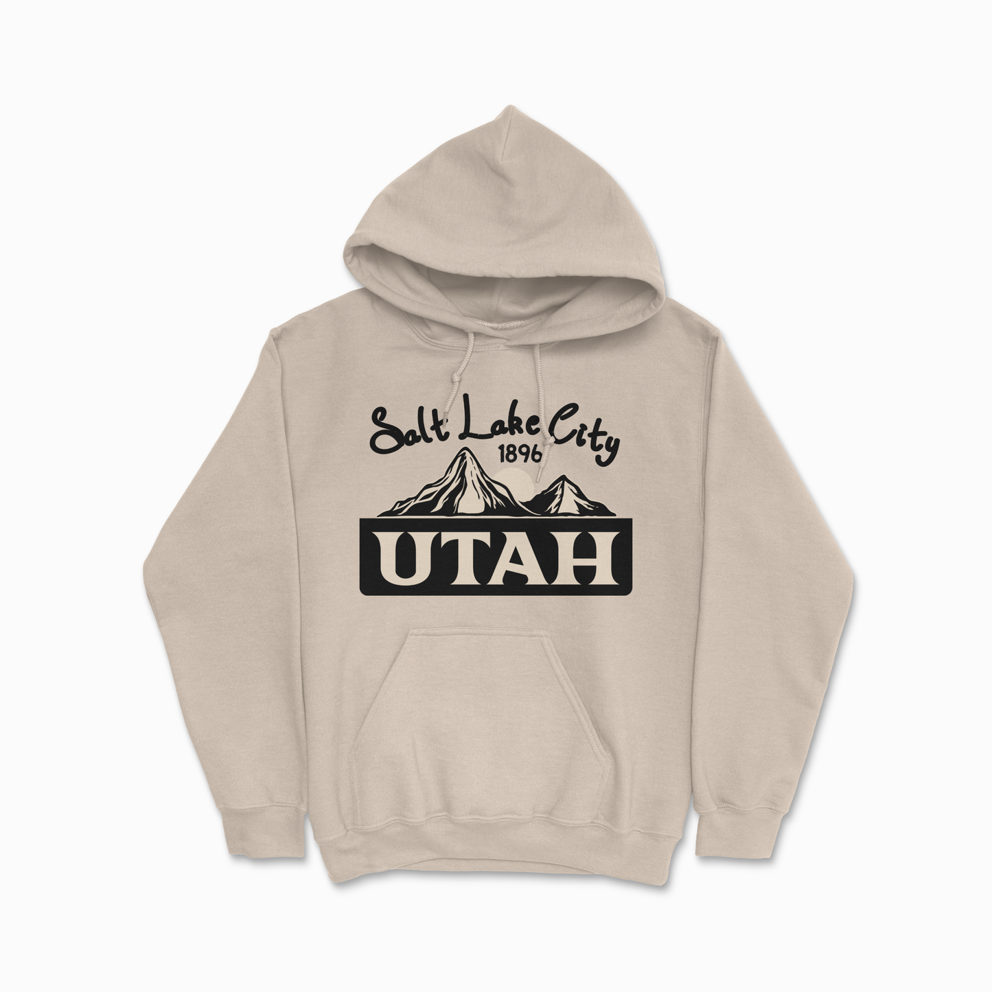 Sand Utah Salt Lake City Hoodie College Sweatshirt University Shirt Utah State Gift National Park Hoodie Unisex Hooded Sweatshirt for Men Women