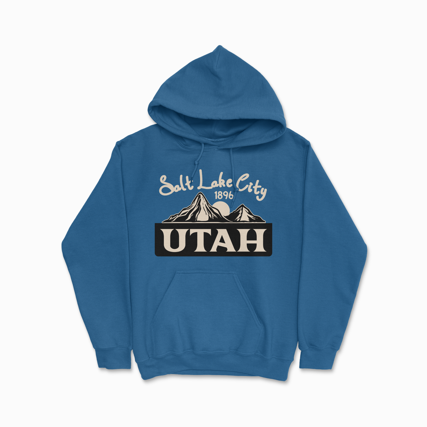 Royal Utah Salt Lake City Hoodie College Sweatshirt University Shirt Utah State Gift National Park Hoodie Unisex Hooded Sweatshirt for Men Women