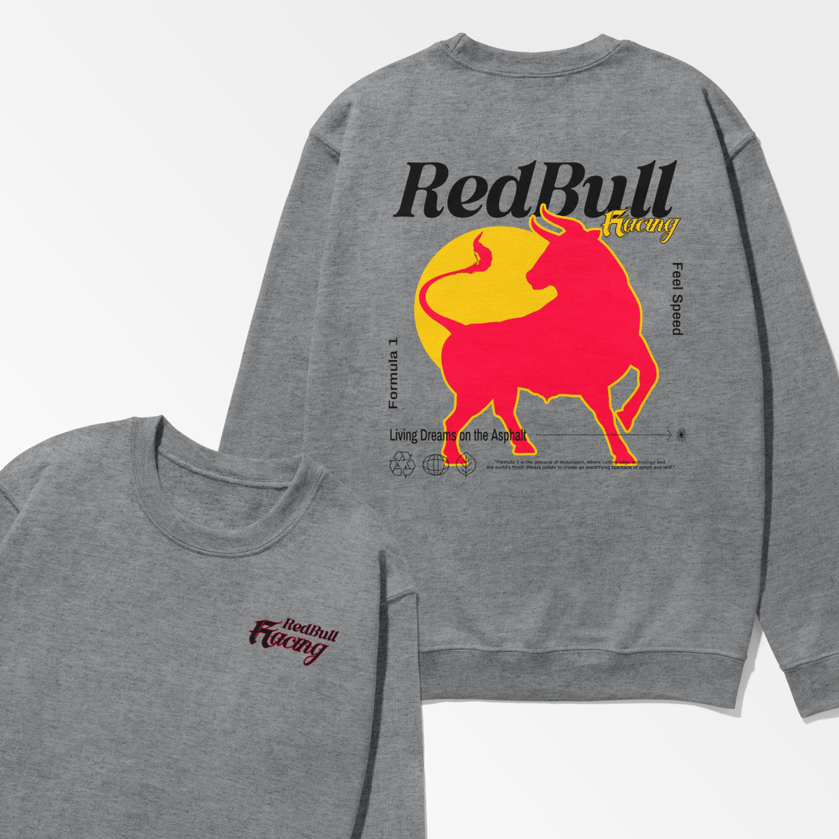 RB Sweatshirt | Formula Race | F1 Gift | Inspired Racing Shirt | Gift for him | Gift for her | Unisex Crewneck Sweatshirt