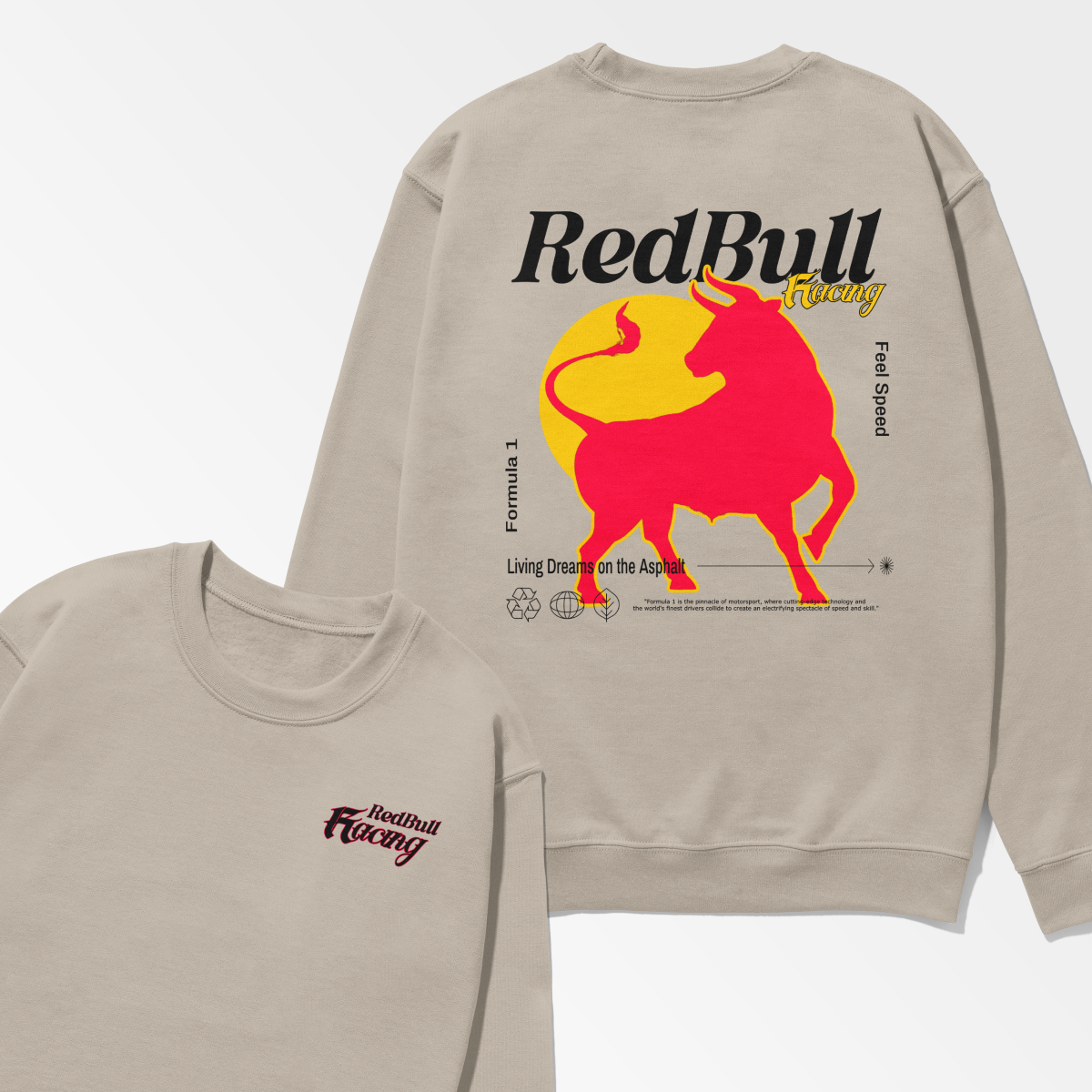 RB Sweatshirt | Formula Race | F1 Gift | Inspired Racing Shirt | Gift for him | Gift for her | Unisex Crewneck Sweatshirt