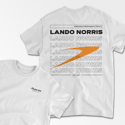 Norris Tshirt Formula Racing Tee F1 Fan Gift Racing Driver Lando Inspired Tshirt Aesthetic Racing Tee Unisex Cotton Tee