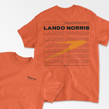 Norris Tshirt Formula Racing Tee F1 Fan Gift Racing Driver Lando Inspired Tshirt Aesthetic Racing Tee Unisex Cotton Tee