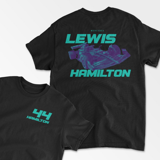 Hamilton Tshirt F1 Tee Lewis Gift F1 Gift Racing Inspired Concept Shirt Aesthetic Racing Clothing Unisex Cotton Tee