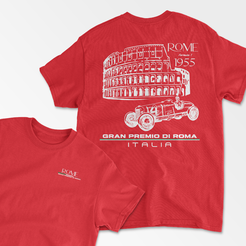 Italian Formula Race T-Shirt, Car Racing TShirt, Automobile Race Shirt, Racing Top, F1 Driver Clothing, Italy Racing Championship, Monza Tee