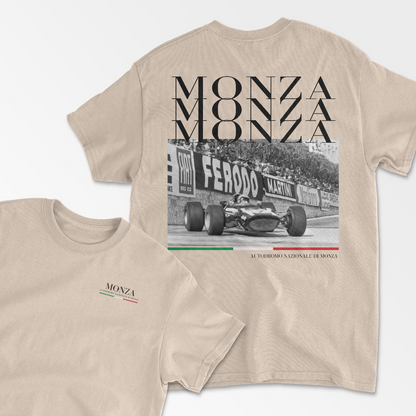 Monza F1 Tshirt Formula Racing Tee Autodromo Di Monza F1 Gift Racing Inspired Shirt Aesthetic Racing Clothing Unisex Cotton Tee