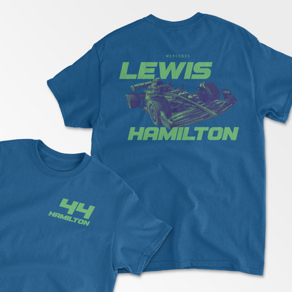 Hamilton Tshirt F1 Tee Lewis Gift F1 Gift Racing Inspired Concept Shirt Aesthetic Racing Clothing Unisex Cotton Tee