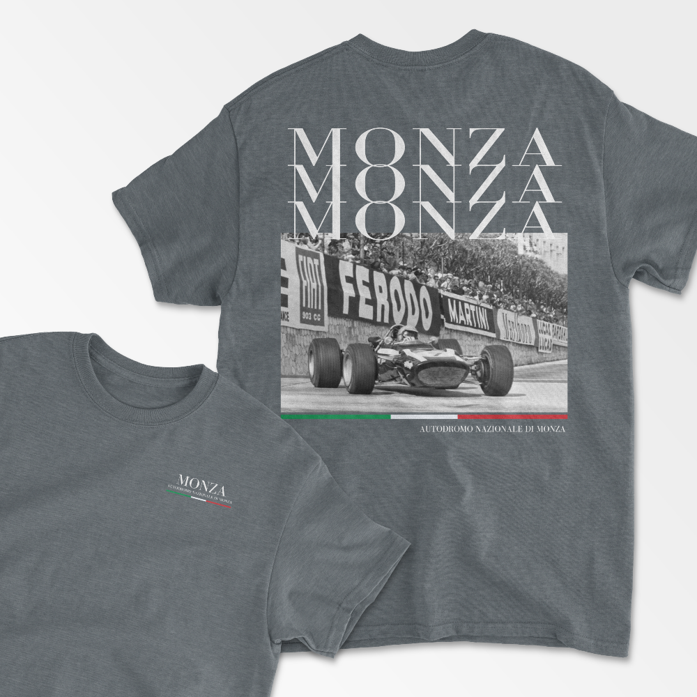 Monza F1 Tshirt Formula Racing Tee Autodromo Di Monza F1 Gift Racing Inspired Shirt Aesthetic Racing Clothing Unisex Cotton Tee