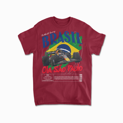 Verstappen Inspired Formula 1 T-Shirt | Brazil Grand Prix Tee | F1 Gift