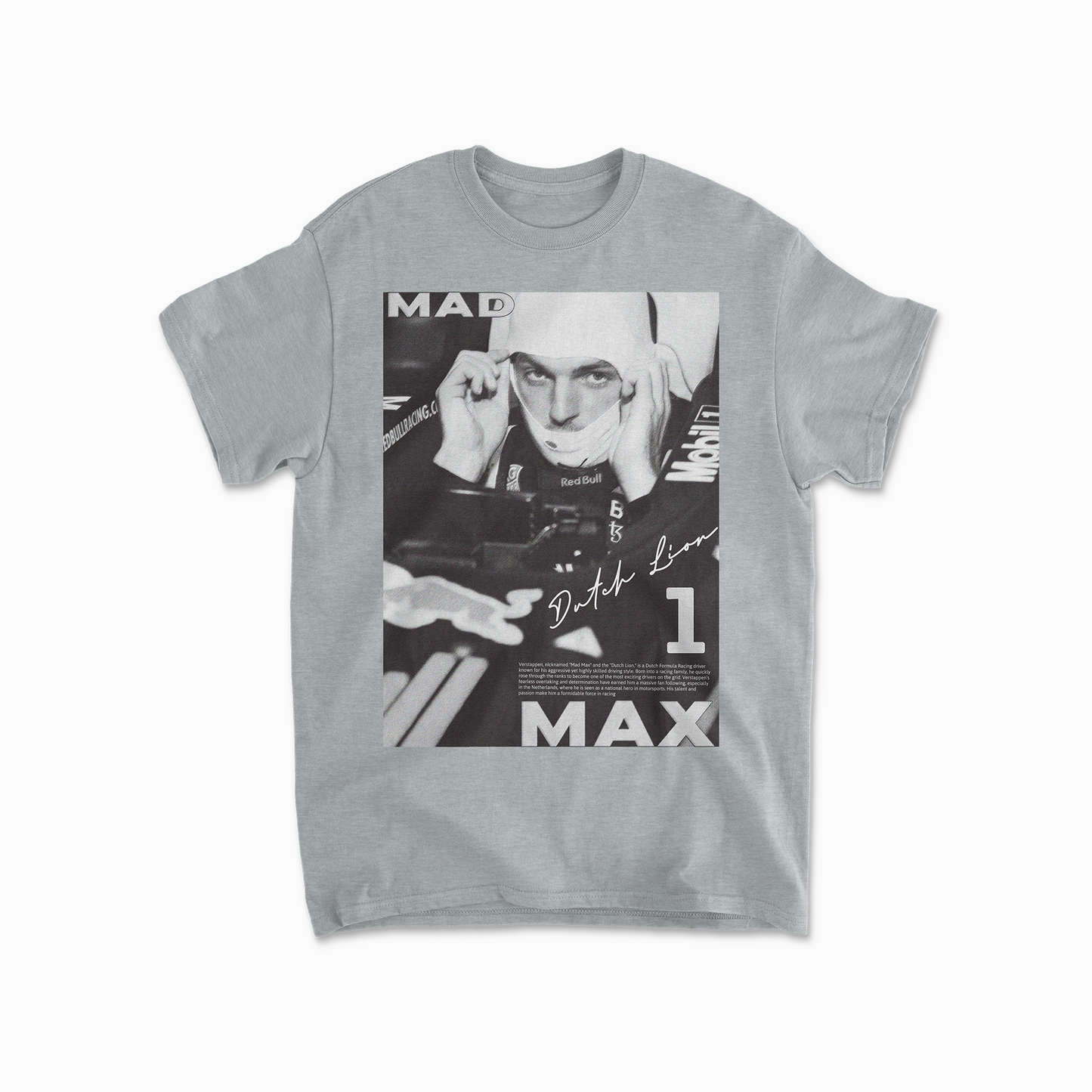 Max Verstappen Inspired T-Shirt | Vintage Redbull Formula 1 Shirt