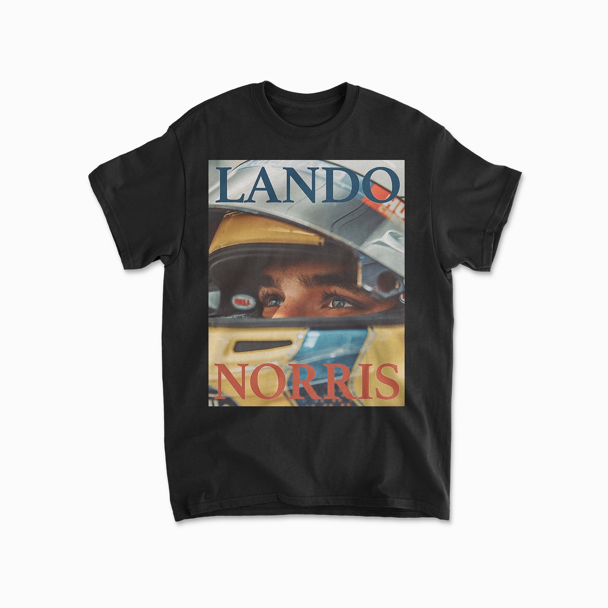 Lando Norris Vintage Style Formula 1 T-Shirt | Mclaren F1 Tee