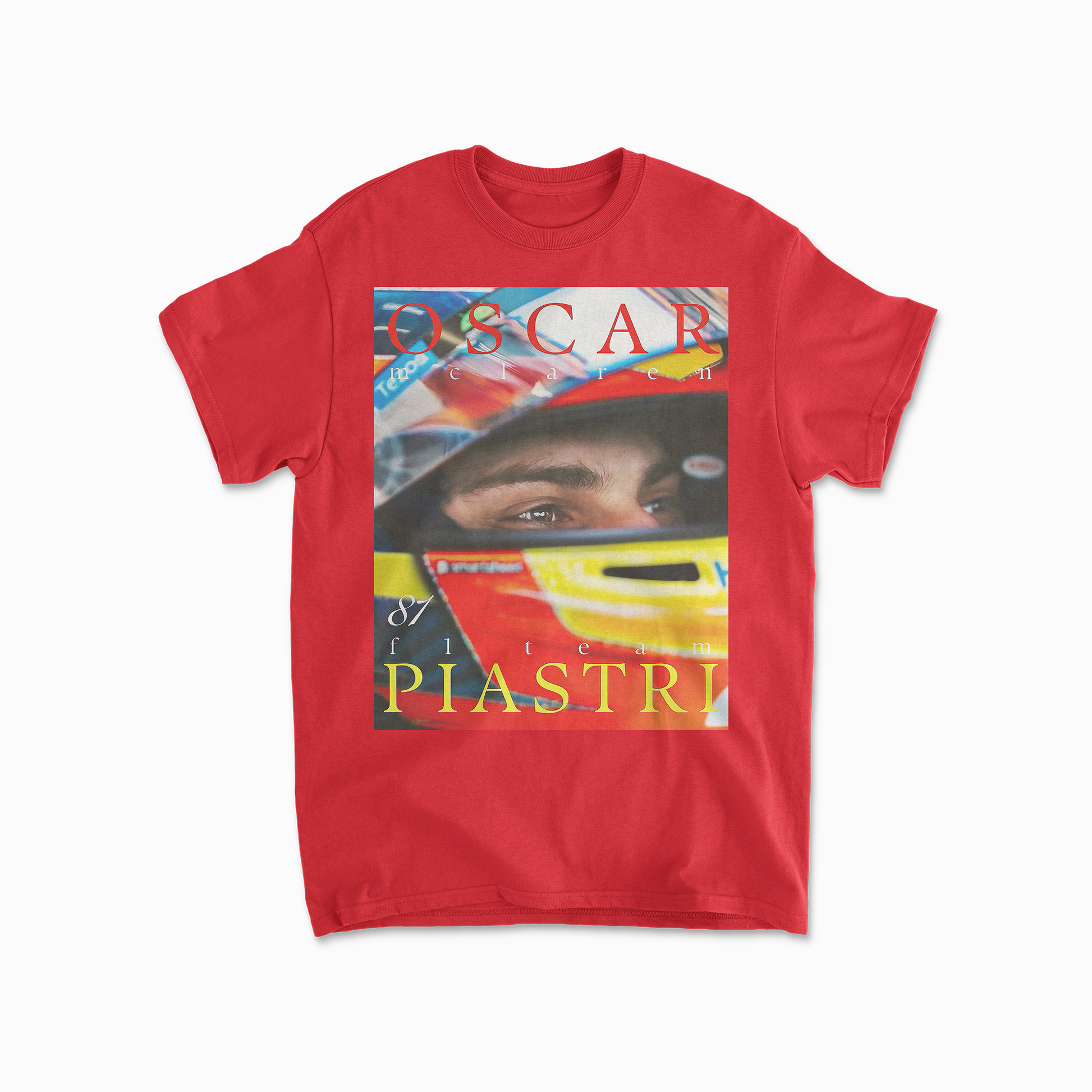 Oscar Piastri Formula 1 T-Shirt | Vintage Mclaren F1 Tee