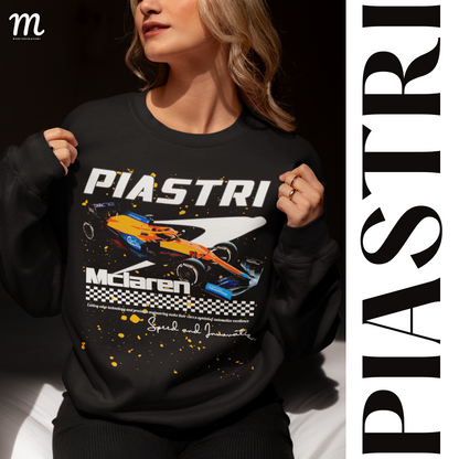 Piastri Sweatshirt Formula Race Shirt Piastri Gift F1 Gift Australian Racing Inspired Shirt Aesthetic Racing Clothing Unisex Cotton Tee