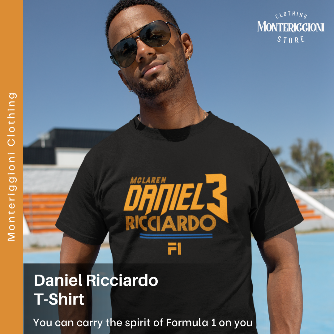 Ricciardo T-Shirt F1 Shirt Formula Racing Inspired Concept T-Shirt F1 Gift RIC3 Gift Unisex Heavy Cotton Graphic tee