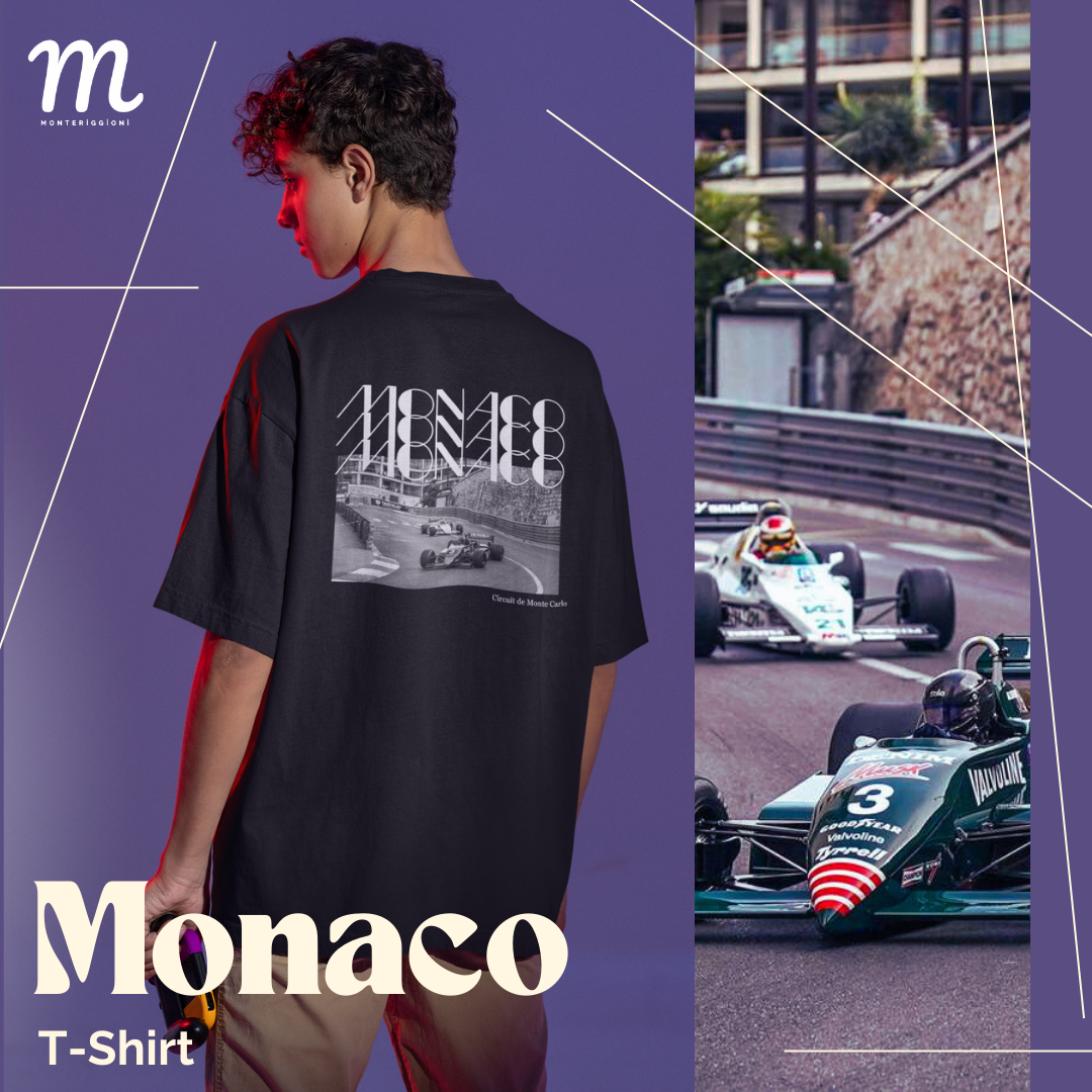 Monaco F1 Tshirt Formula Racing Tee Circuit de Monte Carlo F1 Gift Racing Inspired Shirt Aesthetic Racing Clothing