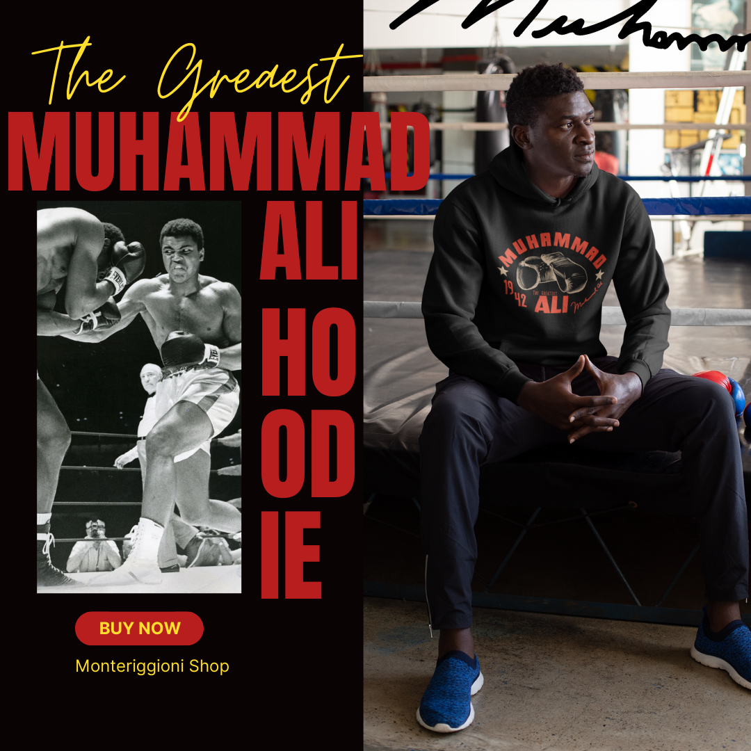 Muhammad Ali Legend Inspired The Greatest Boxing Sport Hoodie