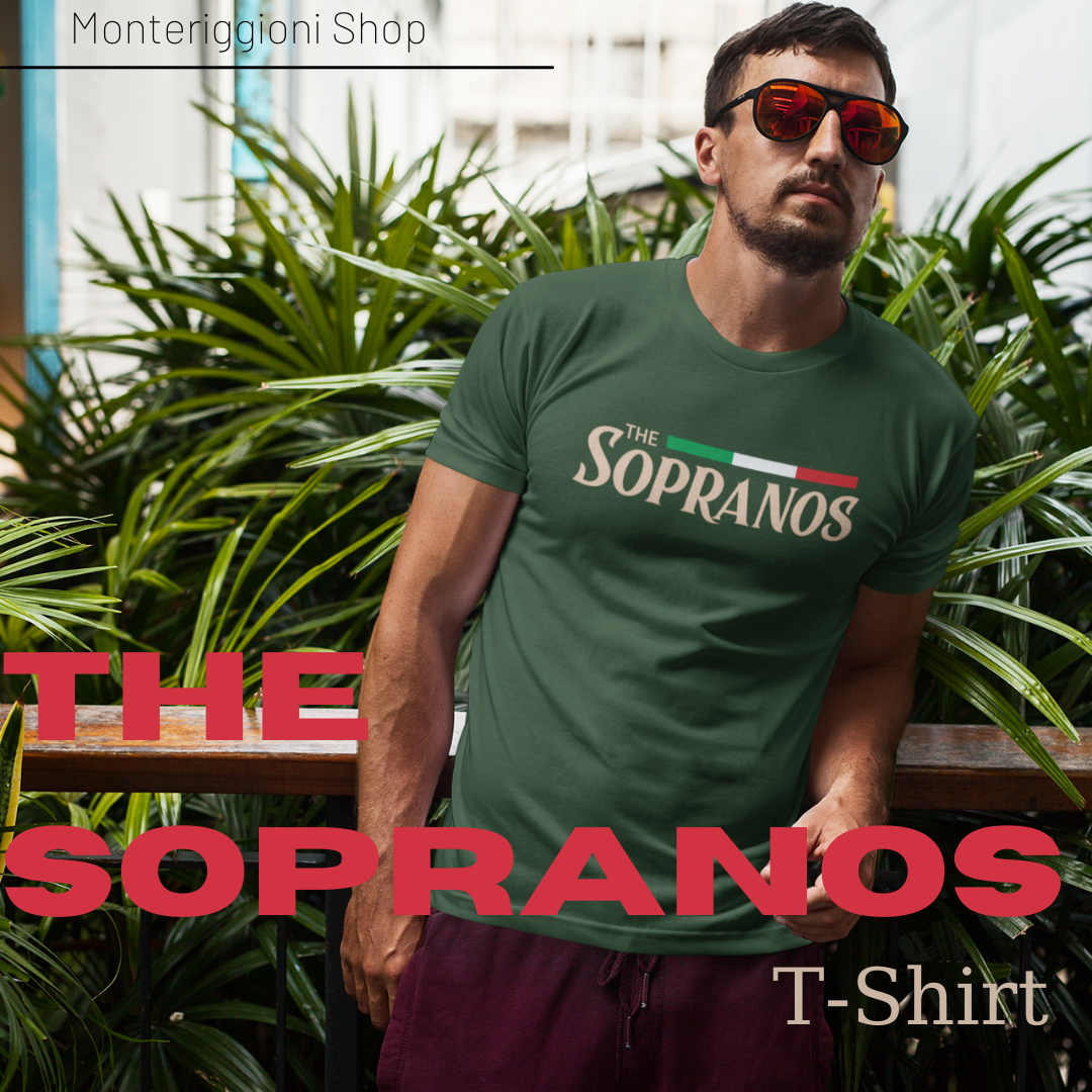 Soprano T-Shirt TV Series Shirt Italian Mafia Shirt The Gabagool Retro Gift  New Jersey Deli Unisex Heavy Cotton Tee