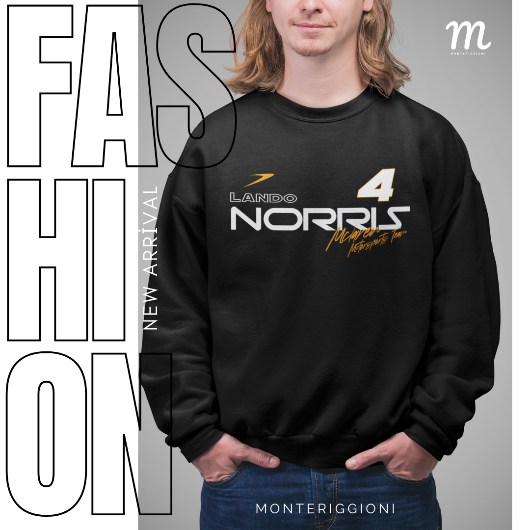 Norris Sweatshirt Formula Racing Sweatshirt F1 Fan Gift Racing Driver Inspired Shirt Aesthetic Racing Shirt Unisex Crewneck Sweatshirt