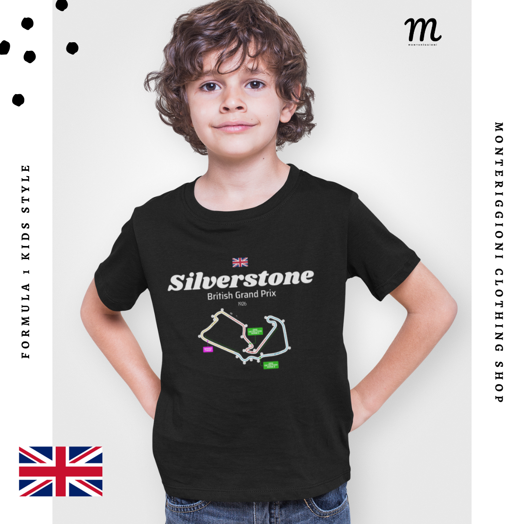 British Silverstone Race Inspired Toddler Shirt Formula Race Track Shirt for Kids Racing Shirt F1 Gift for Youth Unisex Short Sleeve Tee