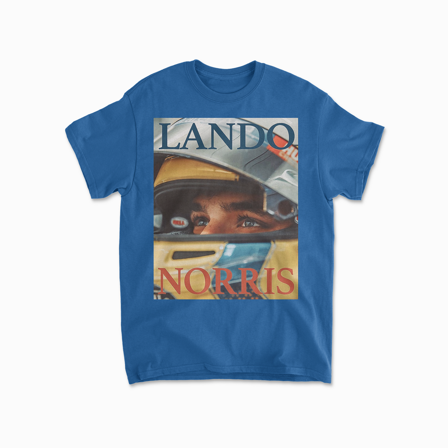 Lando Norris Vintage Style Formula 1 T-Shirt | Mclaren F1 Tee