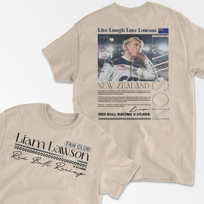 Liam Lawson Inspired Red Bull Formula 1 Racing Team T-Shirt