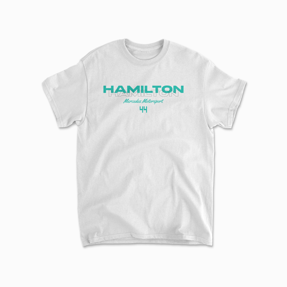 Hamilton Shirt Formula Racing HAM44 T-Shirt F1 Gift British Drive Tee Formula Team Inspired Concept Design Shirt Unisex F1 Driver Tee