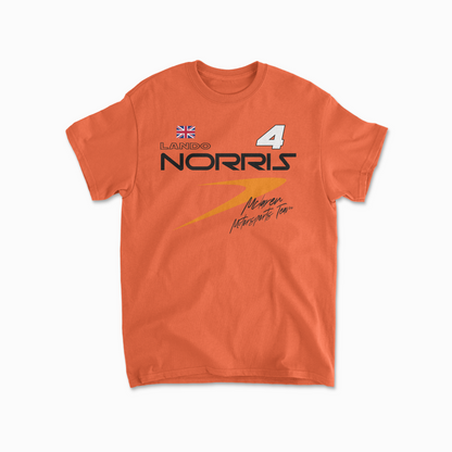 Norris T-Shirt Formula Racing Tee F1 Fan Gift Racing British F1 Race Driver Inspired Tshirt Aesthetic Racing Tee Unisex Cotton Tee