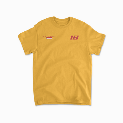 Leclerc Tshirt F1 Tee Charles 16 Gift F1 Gift Racing Inspired Shirt Aesthetic Motorsport Racing Clothing Unisex Tee