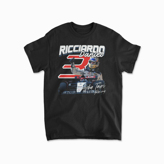 Ricciardo T-Shirt Formula Race Shirt Ricciardo Fan F1 Gift Racing RIC3 Inspired Clothing Aesthetic Racing Cotton Tee