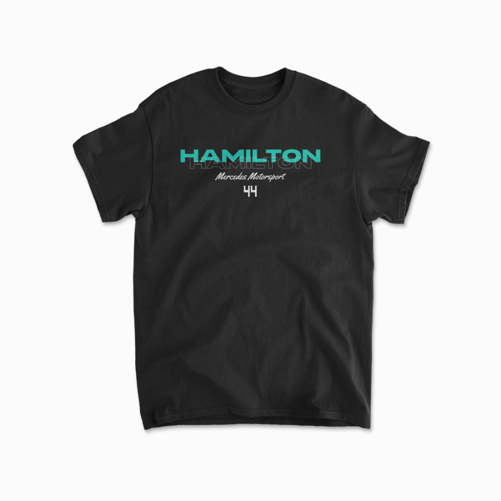 Hamilton Shirt Formula Racing HAM44 T-Shirt F1 Gift British Drive Tee Formula Team Inspired Concept Design Shirt Unisex F1 Driver Tee