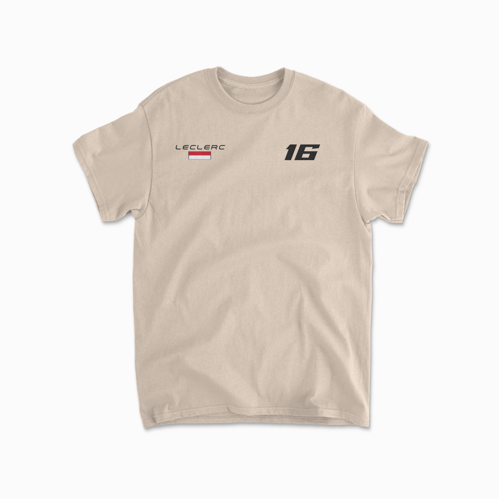 Leclerc Tshirt F1 Tee Charles 16 Gift F1 Gift Racing Inspired Shirt Aesthetic Motorsport Racing Clothing Unisex Tee