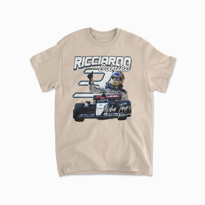 Ricciardo T-Shirt Formula Race Shirt Ricciardo Fan F1 Gift Racing RIC3 Inspired Clothing Aesthetic Racing Cotton Tee