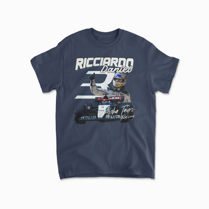 Ricciardo T-Shirt Formula Race Shirt Ricciardo Fan F1 Gift Racing RIC3 Inspired Clothing Aesthetic Racing Cotton Tee