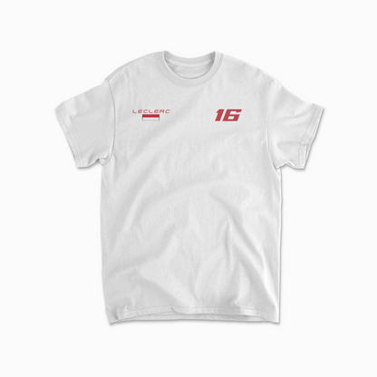 Leclerc Tshirt F1 Tee Charles 16 Gift F1 Gift Racing Inspired Shirt Aesthetic Motorsport Racing Clothing Unisex Tee