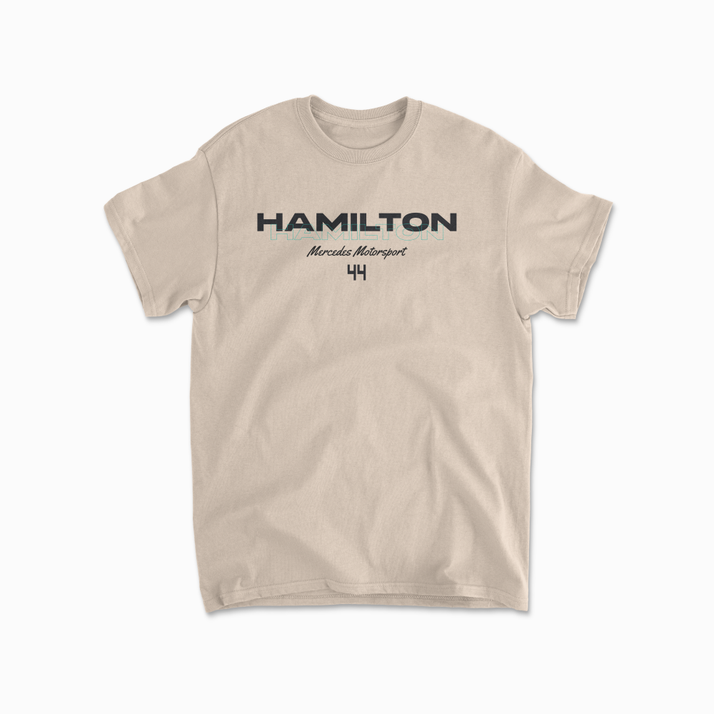 Hamilton Shirt Formula Racing HAM44 T-Shirt F1 Gift British Drive Tee Formula Team Inspired Concept Design Shirt Unisex F1 Driver Tee