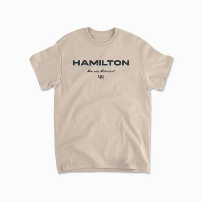 Hamilton Shirt Formula Racing HAM44 T-Shirt F1 Gift British Drive Tee Formula Team Inspired Concept Design Shirt Unisex F1 Driver Tee