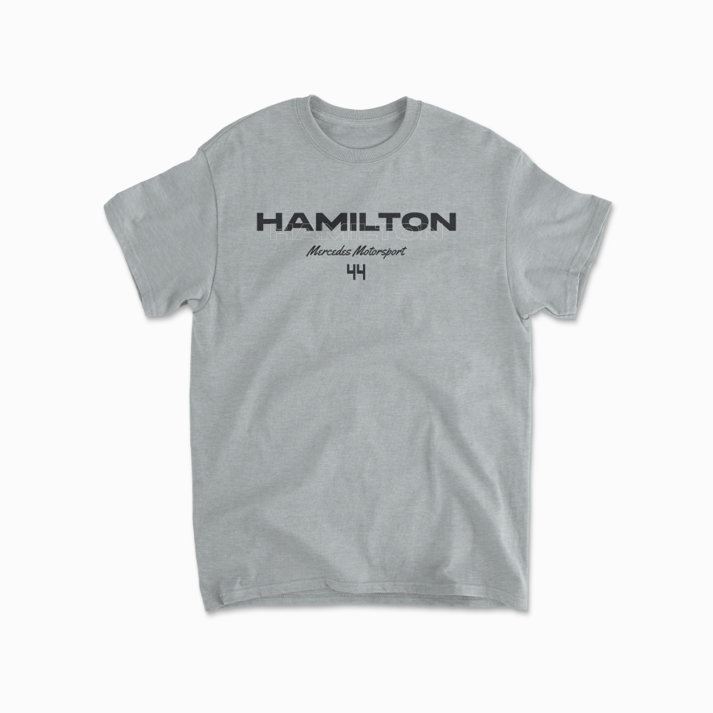 Hamilton Shirt Formula Racing HAM44 T-Shirt F1 Gift British Drive Tee Formula Team Inspired Concept Design Shirt Unisex F1 Driver Tee