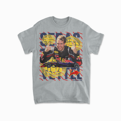 Vettel RB T-Shirt German Legend Formula Race Retro Streetwear T-Shirt Motorsport Clothing F1 Gift Formula Unisex Cotton Graphic Tee