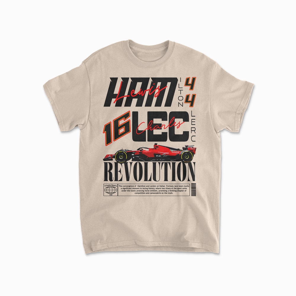 Sand Hamilton Leclerc T-Shirt, Formula Shirt, Racing Lover Tee, F1 Gift, Driver Shirt, Racing Merch, Streetwear Shirt, Unisex Heavy Cotton Tee