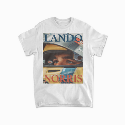 Lando Norris Vintage Style Formula 1 T-Shirt | Mclaren F1 Tee